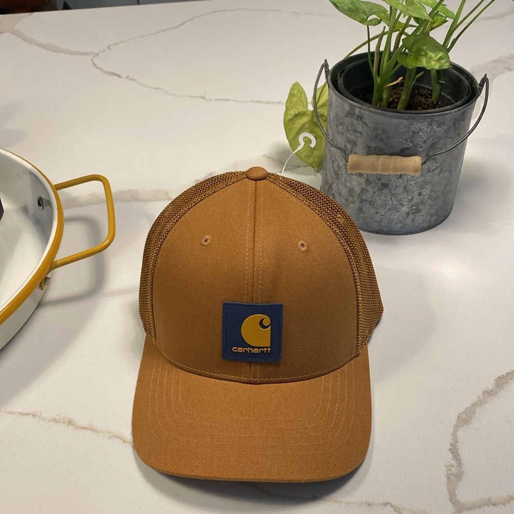 GIFTED!! Carhartt || Rugged Flex Twill Mesh-Back Logo Patch Cap - Picture 7 of 11